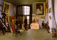 Bazille, Frederic - The Artist's Studio-Rue de la Condamine